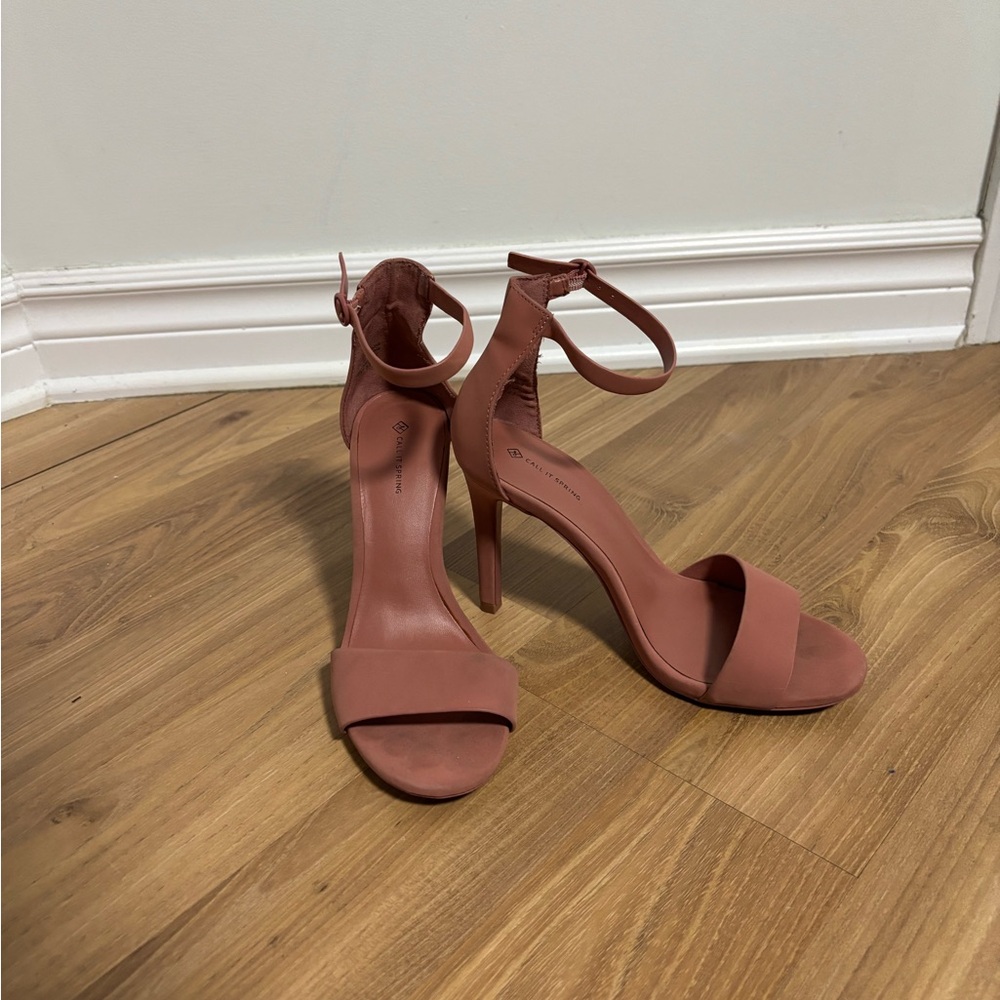 Call It Spring Pink Heels